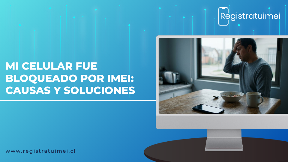 Mi celular fue bloqueado por IMEI: causas y soluciones