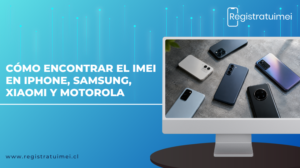 Cómo encontrar el IMEI en iPhone, Samsung, Xiaomi y Motorola